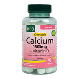 Žvečilni kalcij 1500 mg + vitamin D - 90 žvečilne tablete