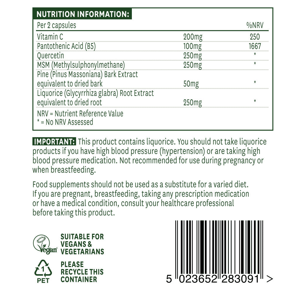 Quercetin Formula 90 kapsule NaturesAid