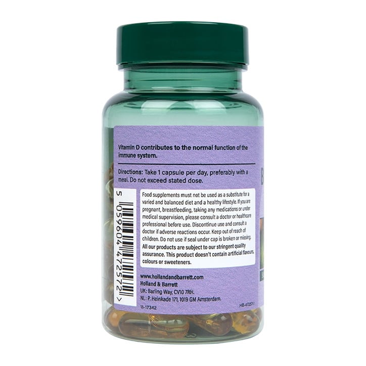 Olje črnega semena z vitaminom D - 60 kapsulami
