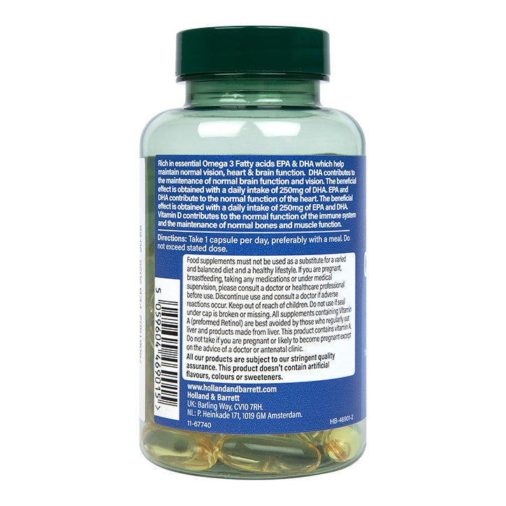 Olje jeter Cod 1000 mg - 60 gel kapsul