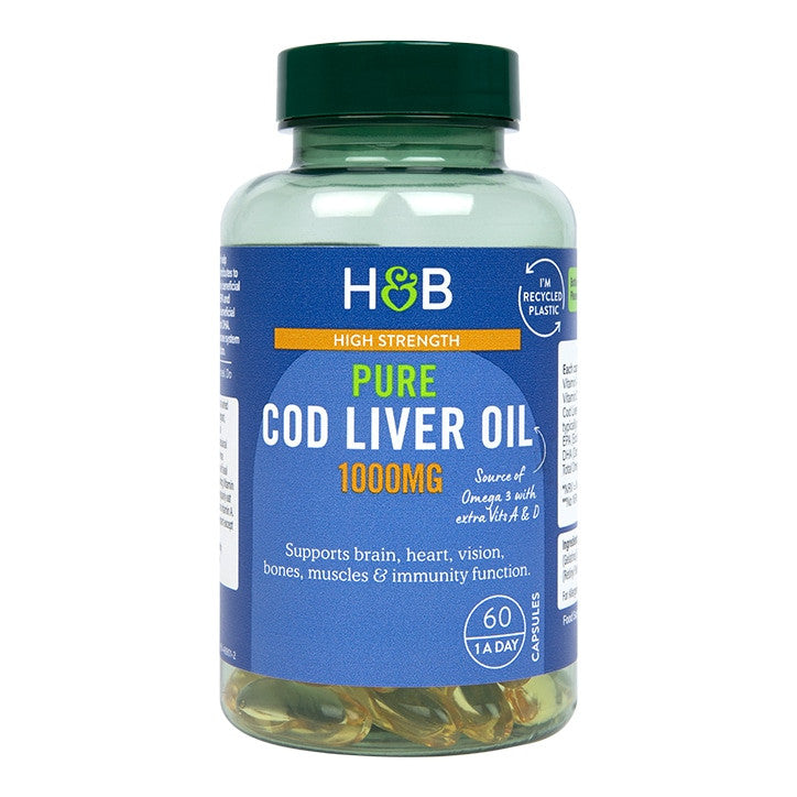 Olje jeter Cod 1000 mg - 60 gel kapsul