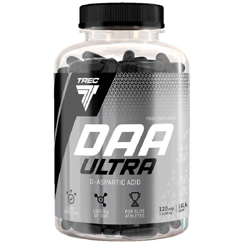 DAA Ultra | Kape D -aspartinske kisline - 120 kapsul