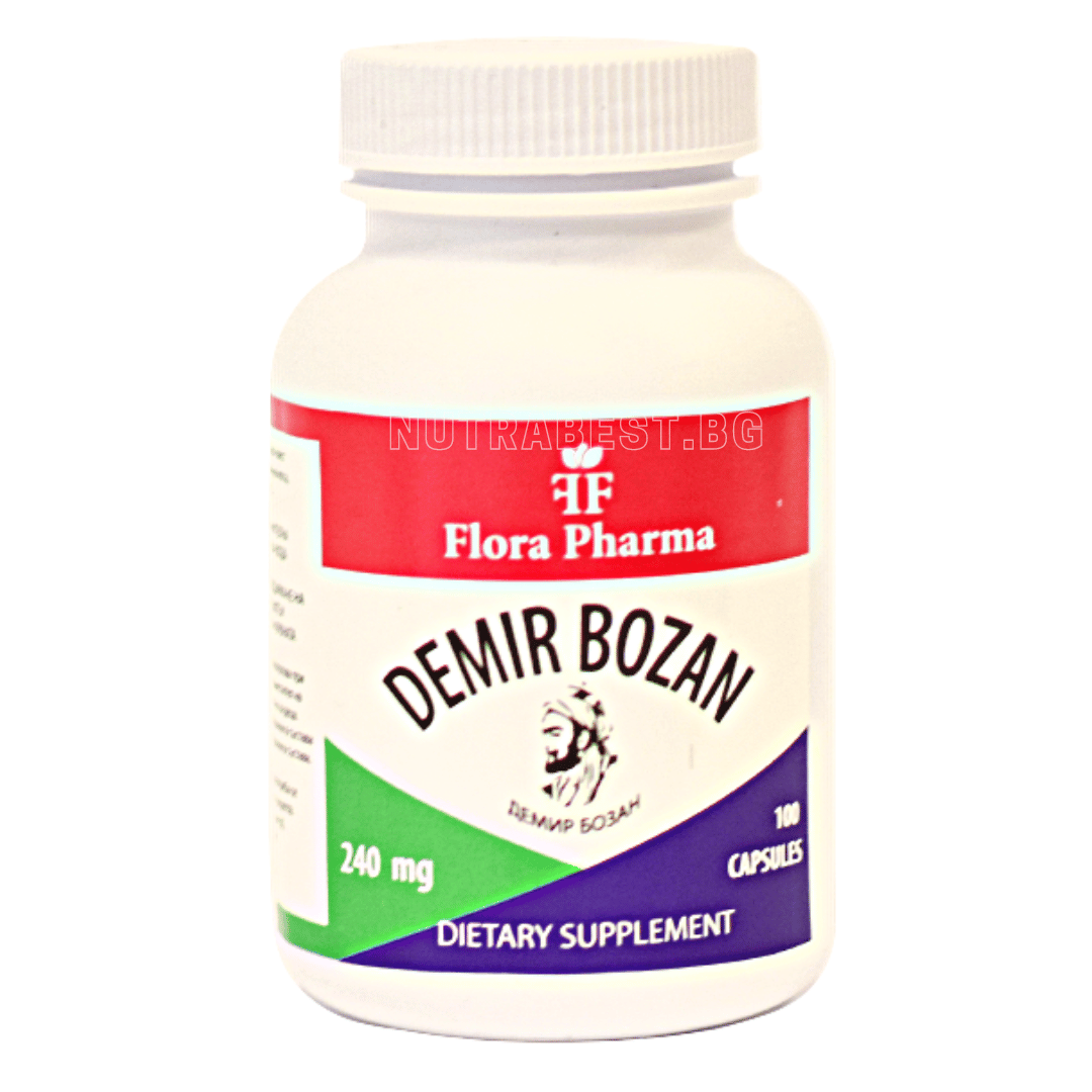 Demir Bozan 480 mg / 100 kapsul, 50 odmerkov / flora farma