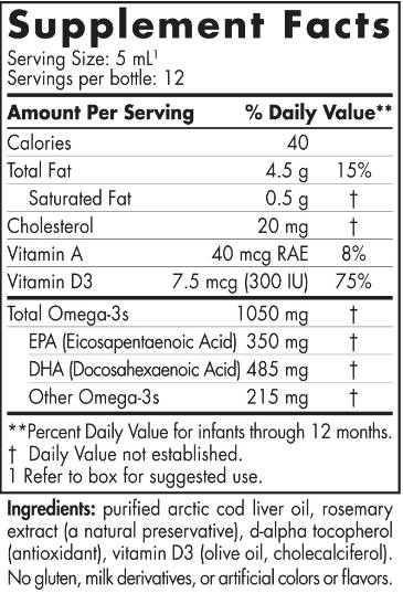 Dha dojenček | 350 mg EPA / 485 mg DHA - 60 ml