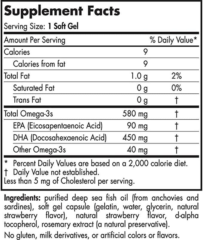 Dnevni DHA 580 mg - 30 softgelov