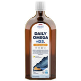 Dnevna omega + D3 tekočina | Naravna limona aromatizirana - 500 ml