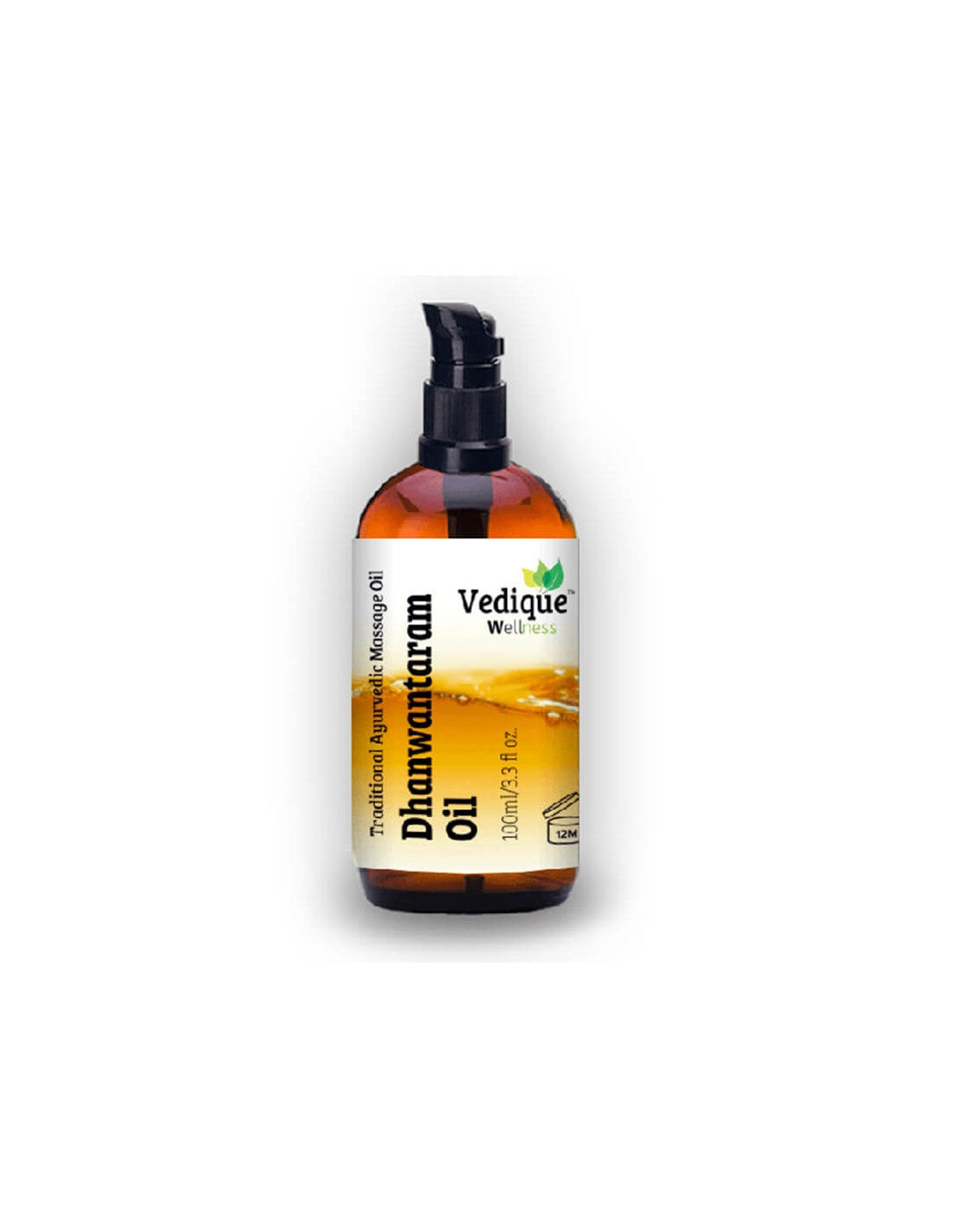 Masažno olje Dhanwantaram (Dhanwantaram) - za bolečine v mišicah, sklepih in tetivih, 100 ml