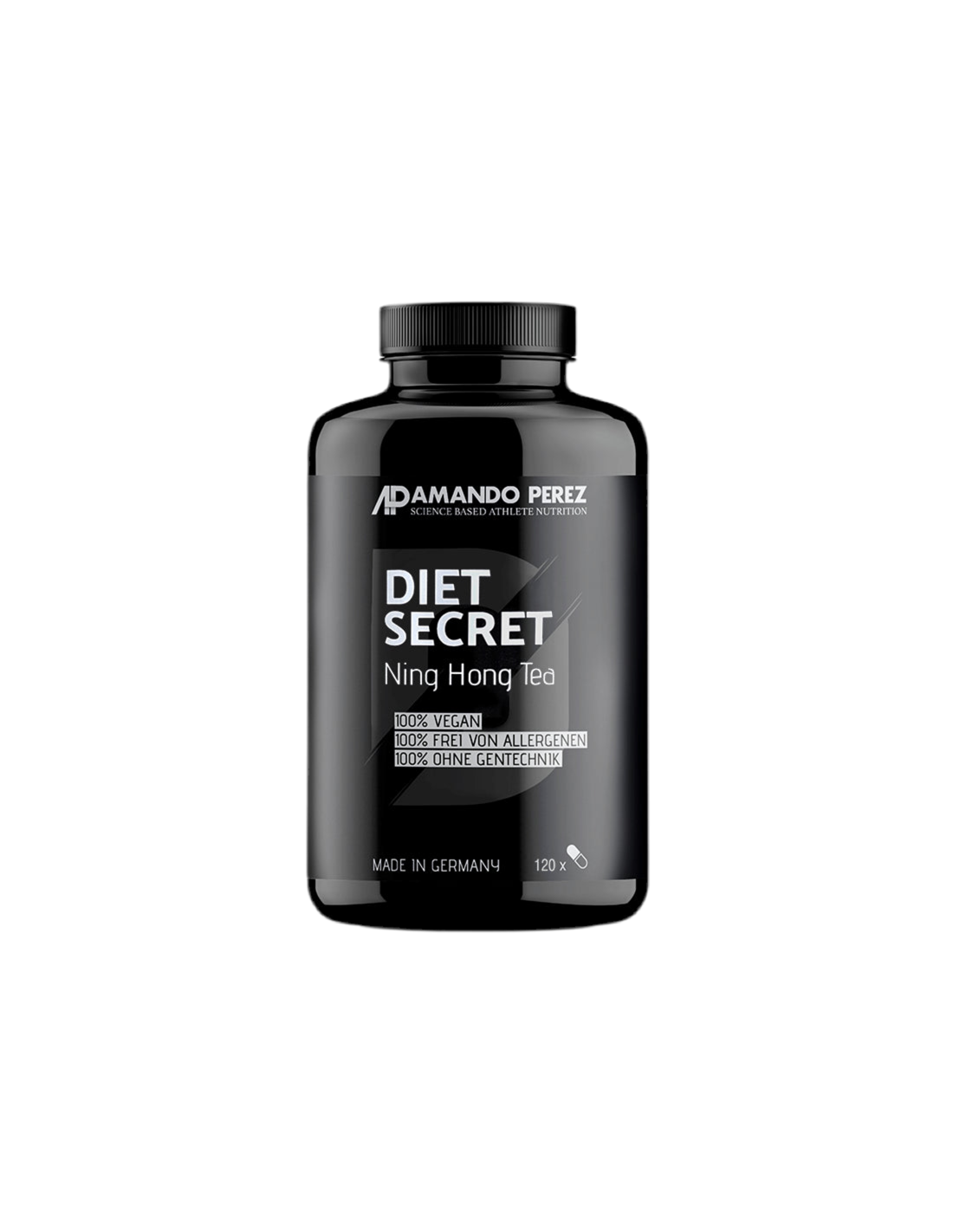 Diet Secret - Ning Hong Tee / zeliščna mešanica za uravnavanje telesne teže, 120 <tc>Vitabay</tc> Kapsule