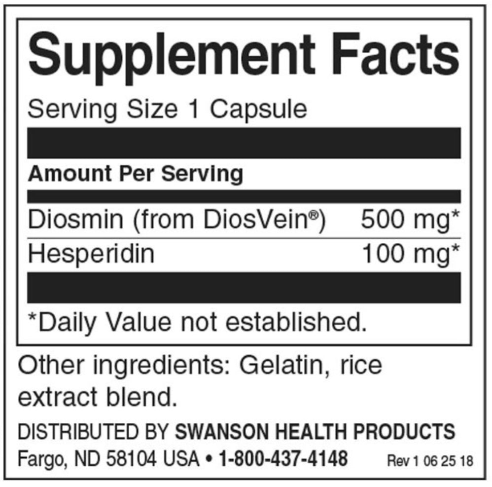 Diosmin & hesperidin - 60 kapsul