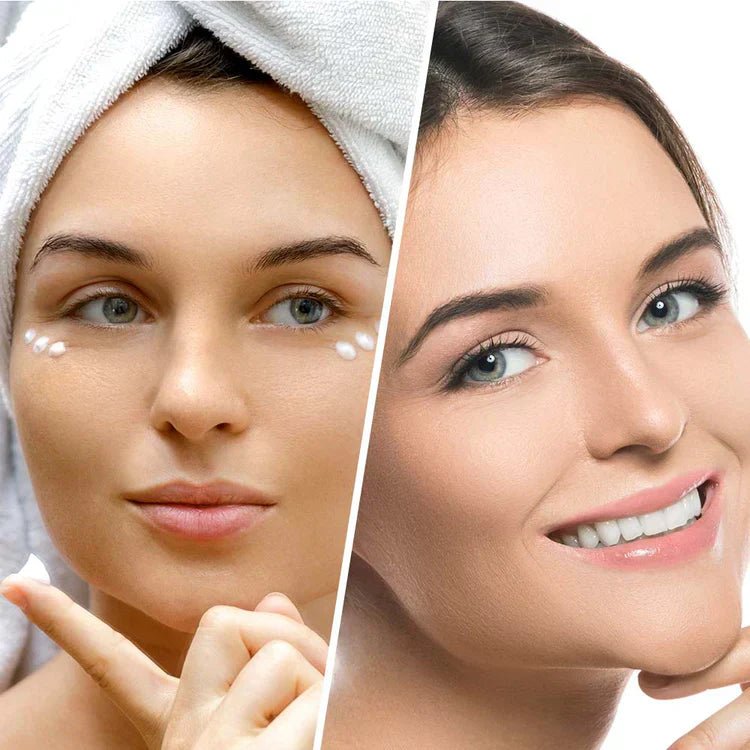 Retinol Glow Eye Cream z vitaminom E za pomlajevanje območja očesa 30 ml