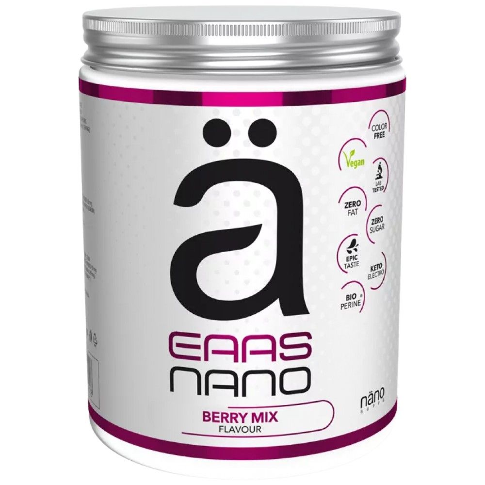 Eaa nano | z elektroliti in bioperinom - 420 gramov