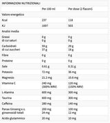 Energia rapida + | Energetski strel z beta -alaninom, tavrinom in ginsengom - 10 x 25 ml