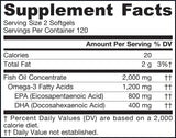 EPA -DHA ravnotežje - 120 gel kapsul