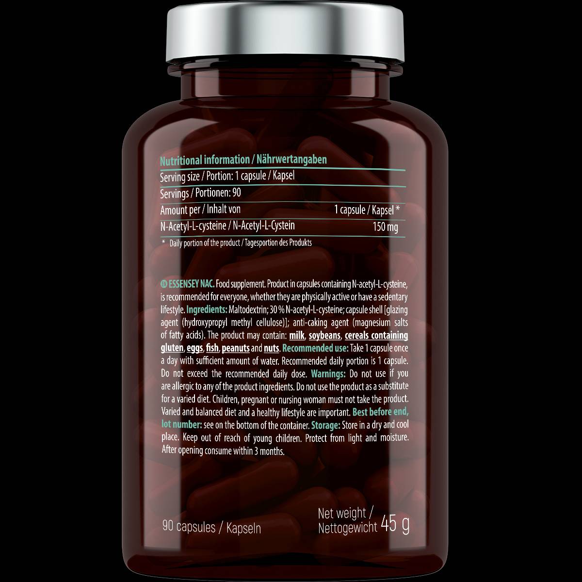 NAC 150 mg 90 kapsul