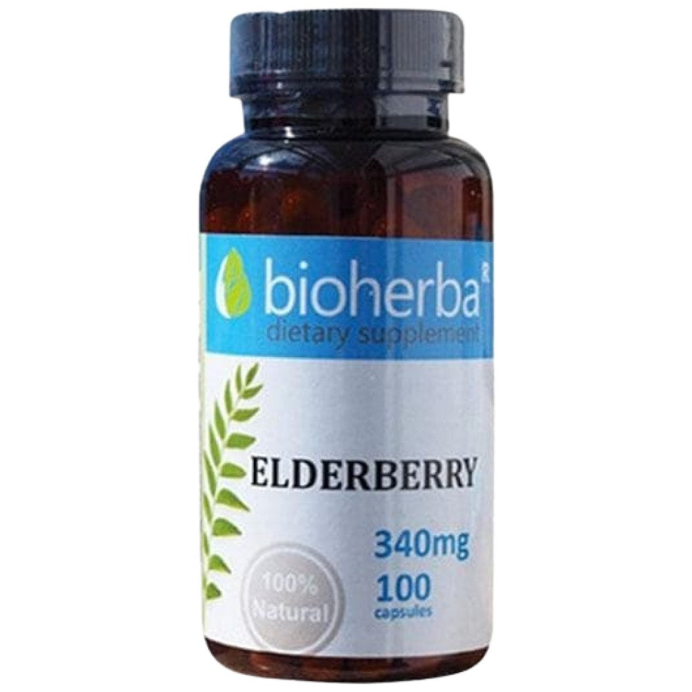 Elderberry 340 mg 100 kapsul