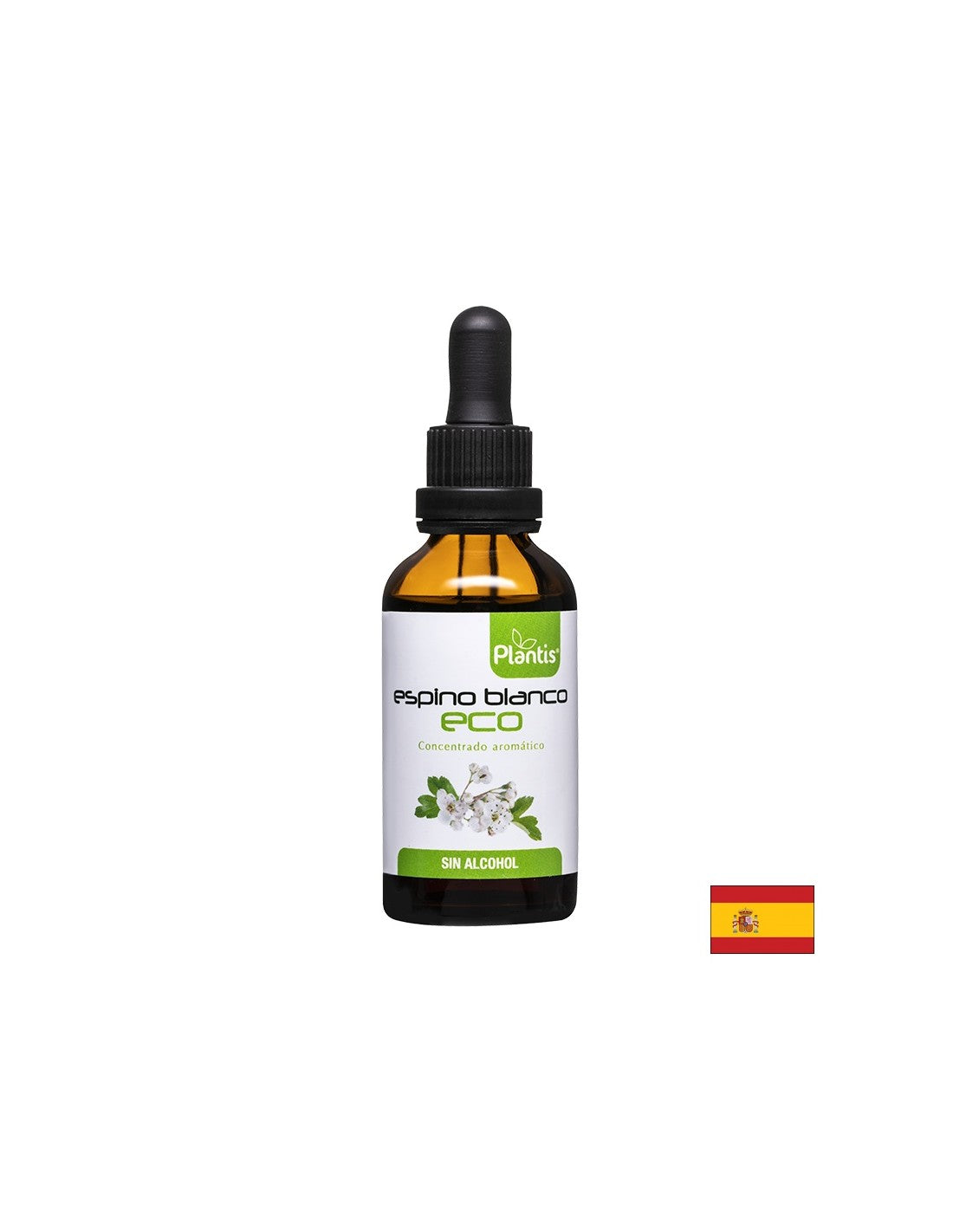 White Hawthorn - Heart Health - Espino Blanco Eco Plantis®, Tinktura brez alkohola, 50 ml