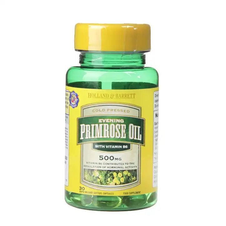 Evening Primrose Oil 500mg 30 kapsule Holland & Barrett