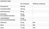 Gibanje tekočine | z bromelain & bcm95® kurkumin - 30 tablet