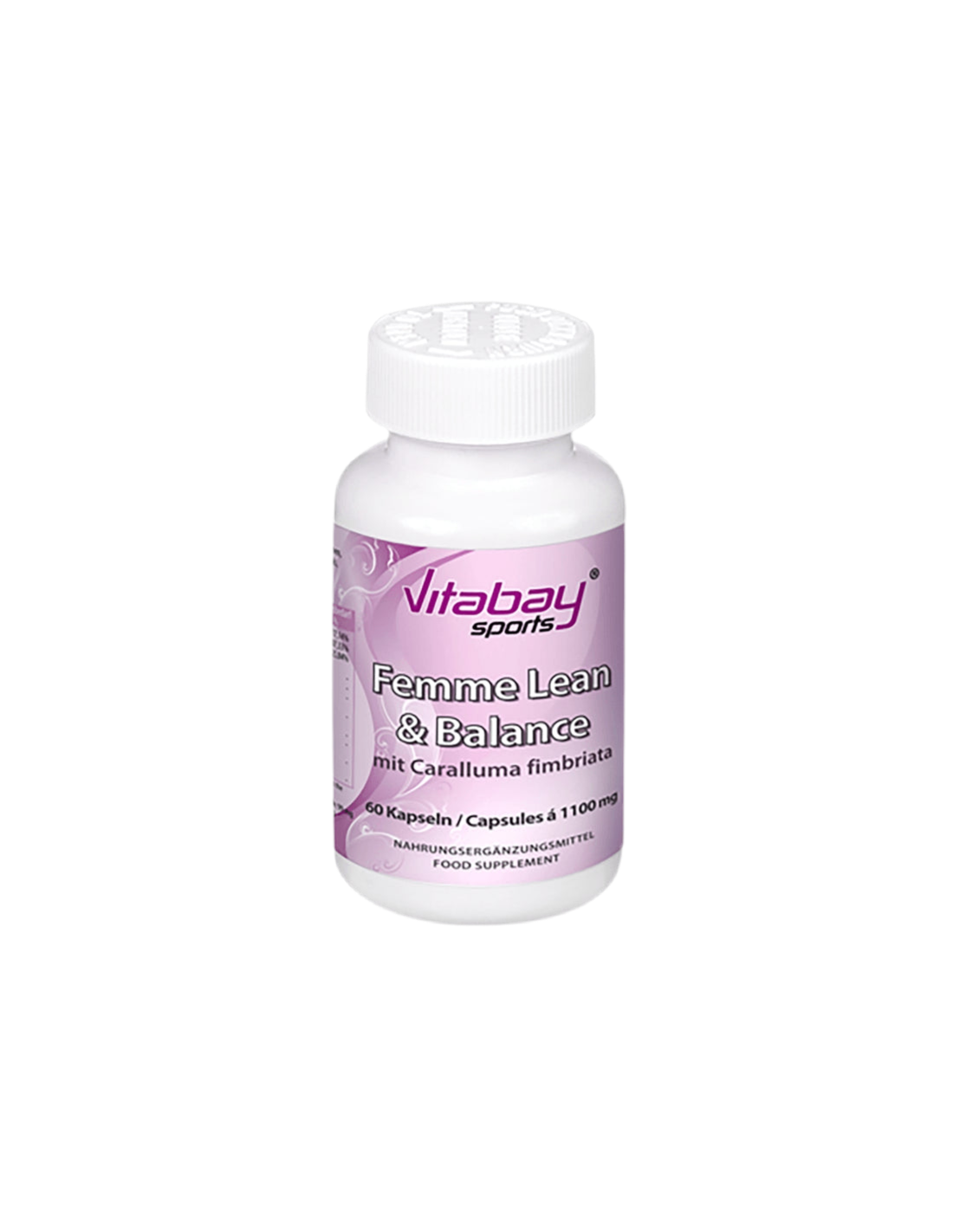 Femme Lean &amp; Balance mit Caralluma fimbriata / Formula za fino silhueto s karallumo fimbriata, 60 kapsul <tc>Vitabay</tc>