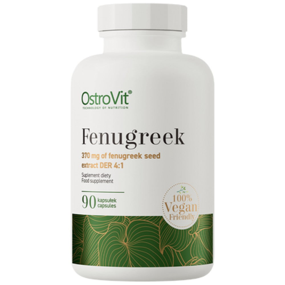 Fenugreek 370 mg | 4: 1 semena ekstrakt 90 kapsul