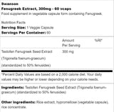 Ekstrakt Fenugreek 300 mg | Testofen 60 kapsul