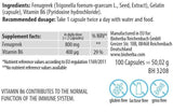 Fenugreek Seed 400 mg - 100 kapsul