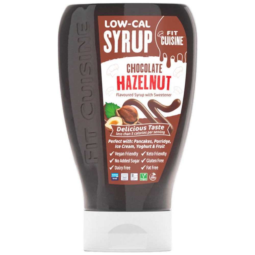 Fit Cuisine nizko-cal sirup | Čokoladni lešniki - 425 ml