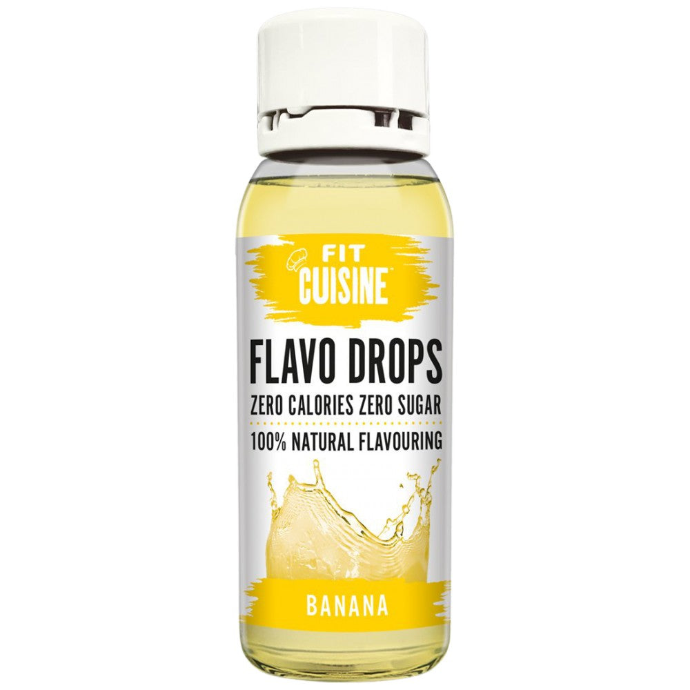Fit Cuisine Flavo Drops | Zero kalorije - nič sladkor - 100% naravna aromatiza - 38 ml