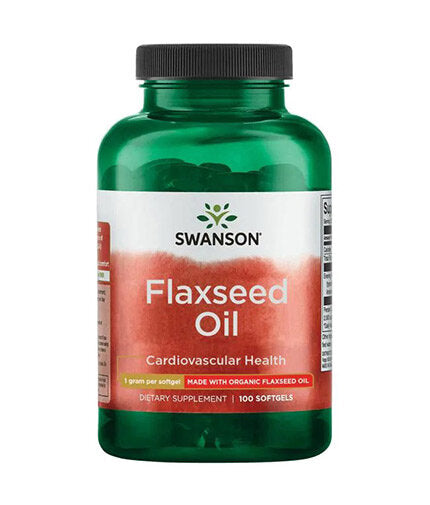 Laneno olje 1000 mg - 100 gel kapsul