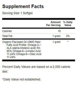 Laneno olje 1000 mg - 100 gel kapsul