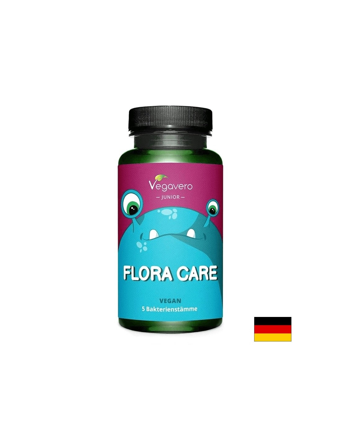 Probiotiki za otroke - Flora Care Junior, 75 g <tc>Vegavero</tc> prašek