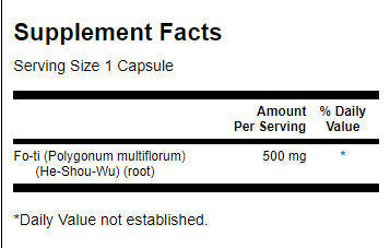 Fo -ti 500 mg - 60 kapsul
