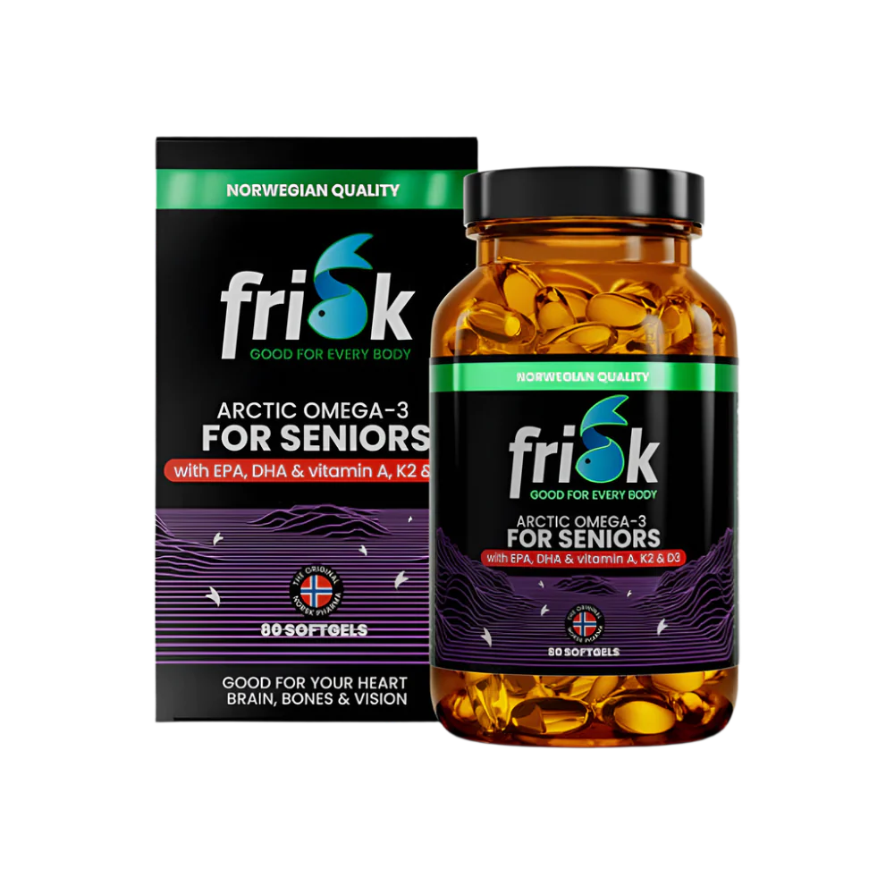 Arktična 50+-omega-3-100% divja arktična trska-80 kapsul