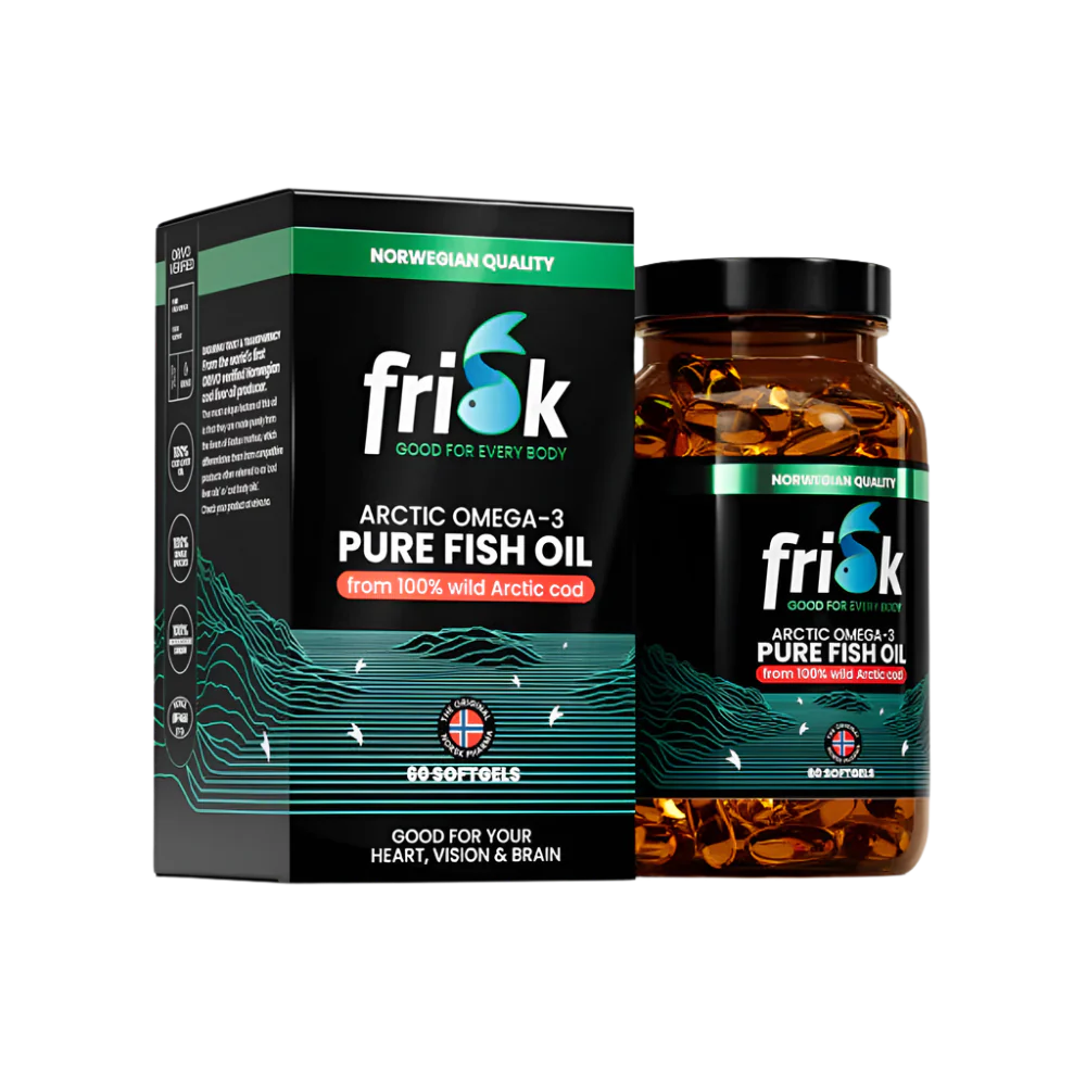 Arktična čista-omega-3 iz 100% divje arktične trske-60 kapsul