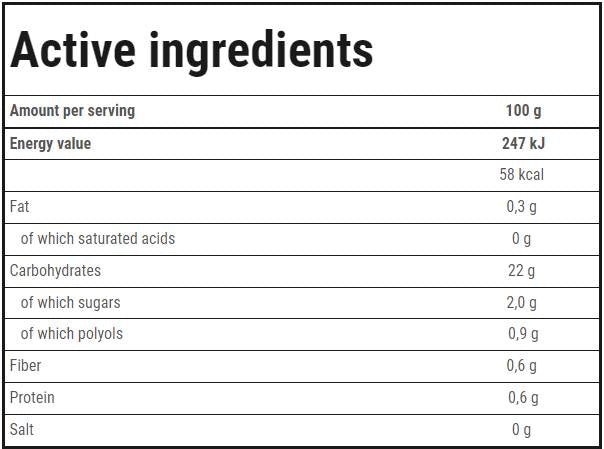 Sadje v želeju | Češnja 600 gramov