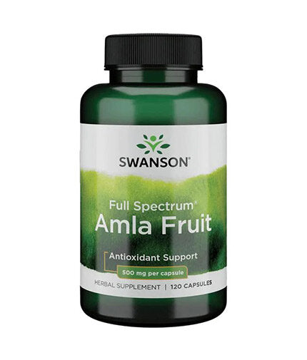 Celoten spekter Amla sadje 500 mg - 120 kapsul