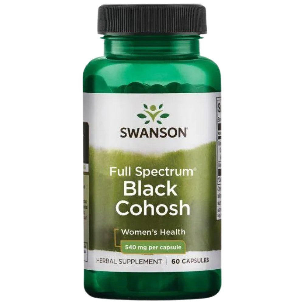 Popolni spekter črni cohosh 540 mg - 60 kapsul