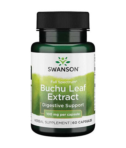 Celoten spekter Buchu list 4: 1 ekstrakt 100 mg - 60 kapsul