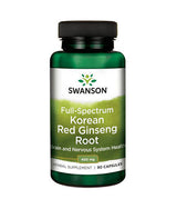 Celoten spekter korejski rdeči ginseng korenina 400 mg - 90 kapsul
