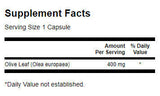 Oljčni list celotnega spektra 400 mg - 60 kapsul