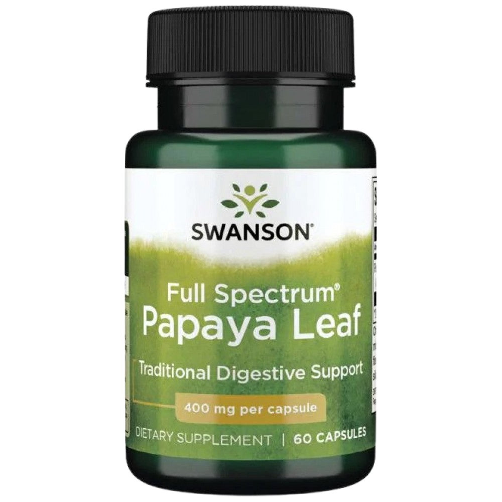 Papaja s polnim spektrom 400 mg 60 kapsul