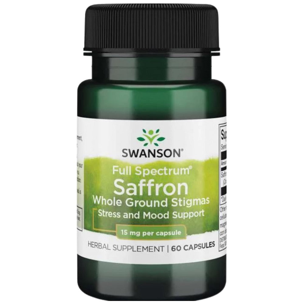 Safran s polnim spektrom 15 mg 60 kapsul