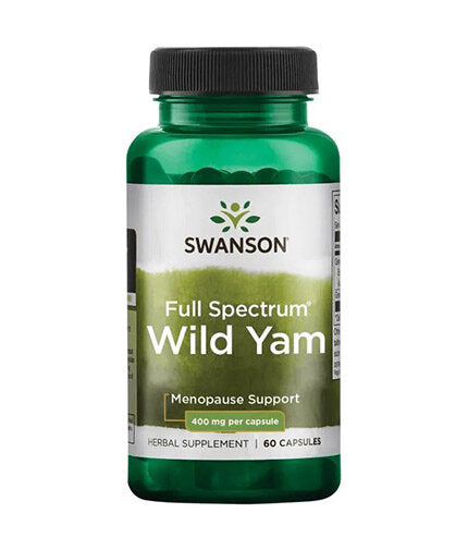Celoten spekter Wild Yam 400 mg - 60 kapsul