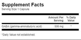 GABA 500 mg - 100 kapsul