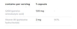 GABA 500 mg + vitamin B6 - 120 kapsul