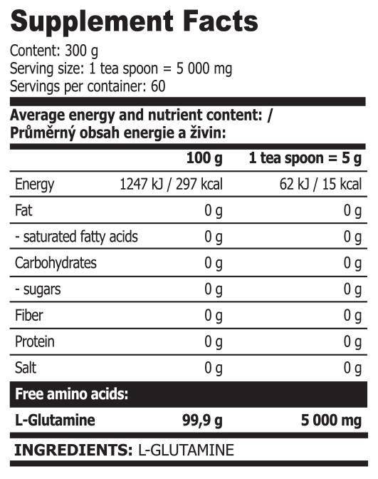 Gluta čista 100 - 300 gramov
