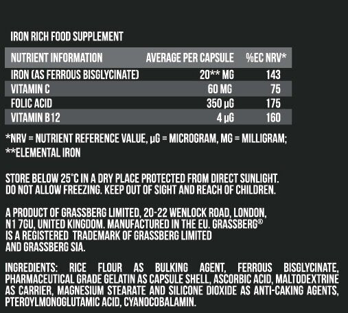 Grassberg Iron Complex 60 kape