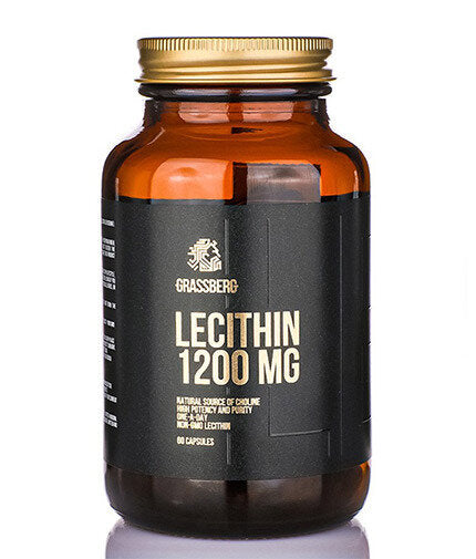 Grassberg lecitin 1200 mg 60 softgelov