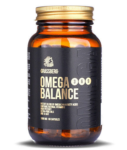 Grassberg Omega 3-6-9 Balance 1000 mg 60/90