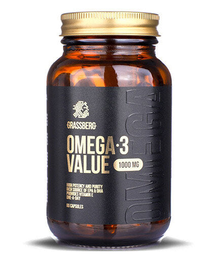 Grassberg Omega-3 Vrednost 1000 mg 60/90/120/Caps